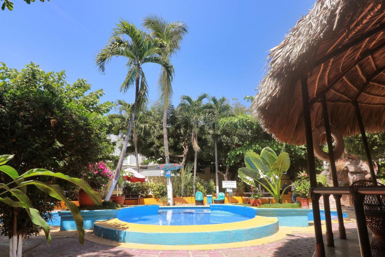 Hotel Bungalows Acuario Puerto Escondido  Bagian luar foto