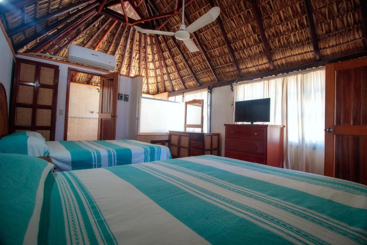 Hotel Bungalows Acuario Puerto Escondido  Bagian luar foto