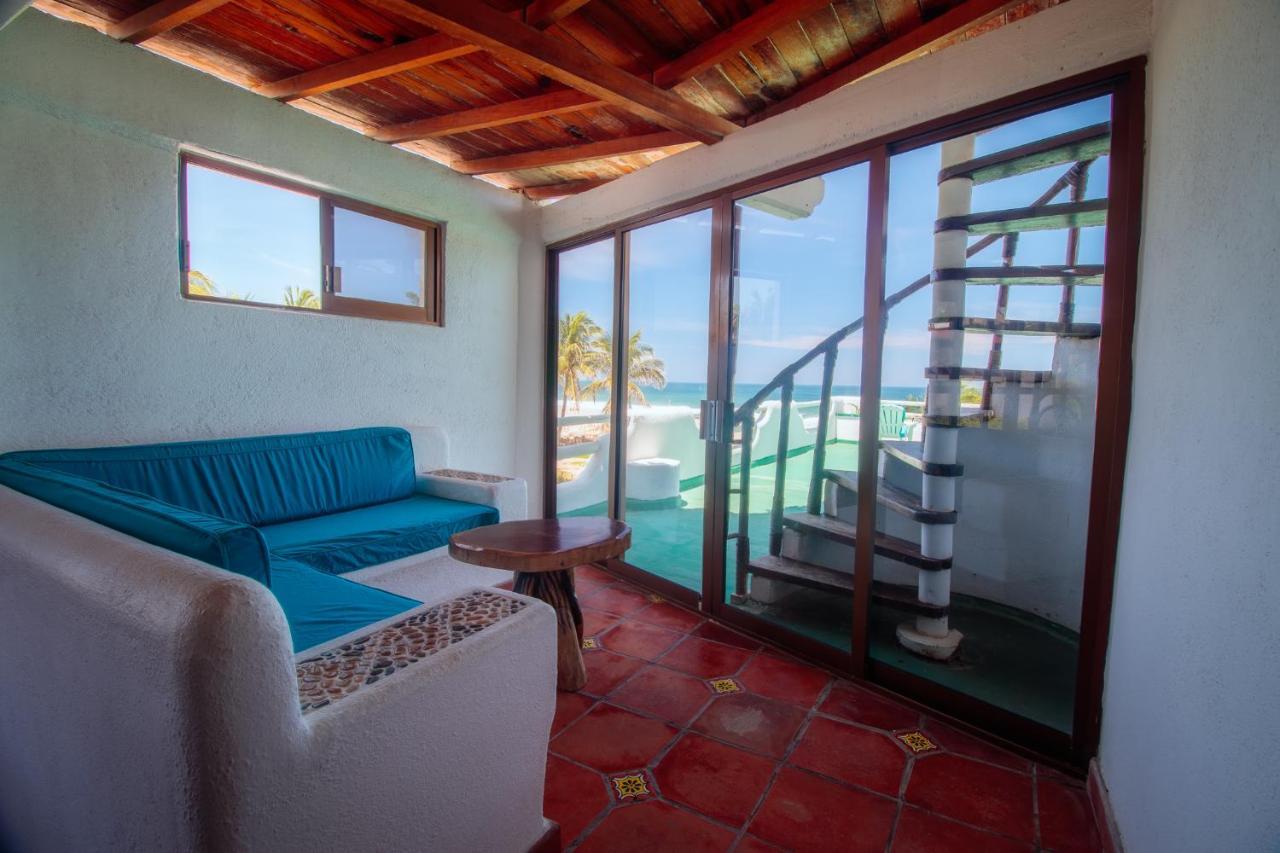 Hotel Bungalows Acuario Puerto Escondido  Bagian luar foto