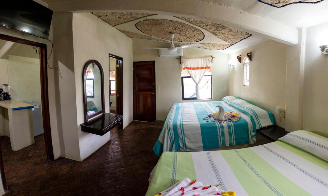 Hotel Bungalows Acuario Puerto Escondido  Bagian luar foto