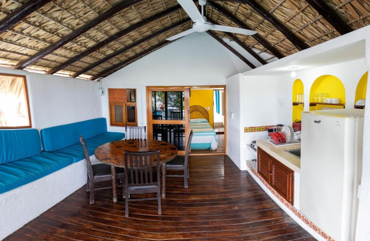 Hotel Bungalows Acuario Puerto Escondido  Bagian luar foto