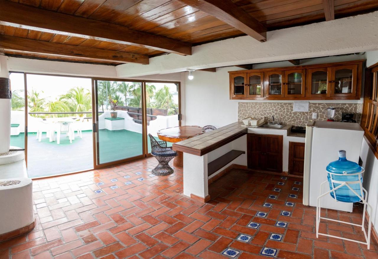 Hotel Bungalows Acuario Puerto Escondido  Bagian luar foto