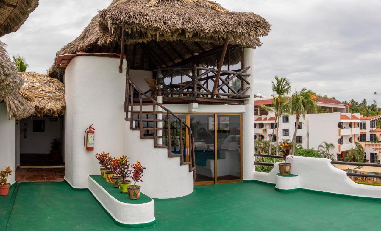 Hotel Bungalows Acuario Puerto Escondido  Bagian luar foto