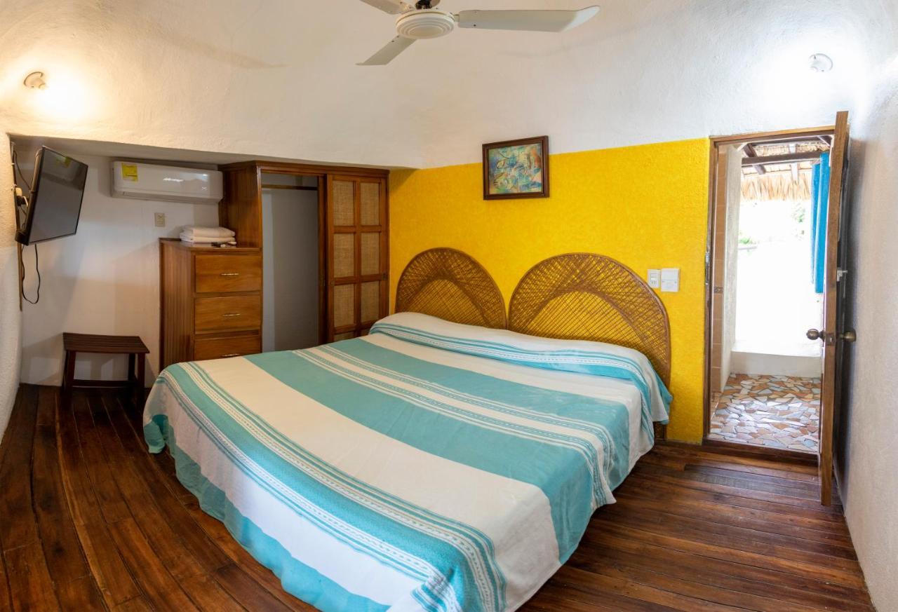 Hotel Bungalows Acuario Puerto Escondido  Bagian luar foto