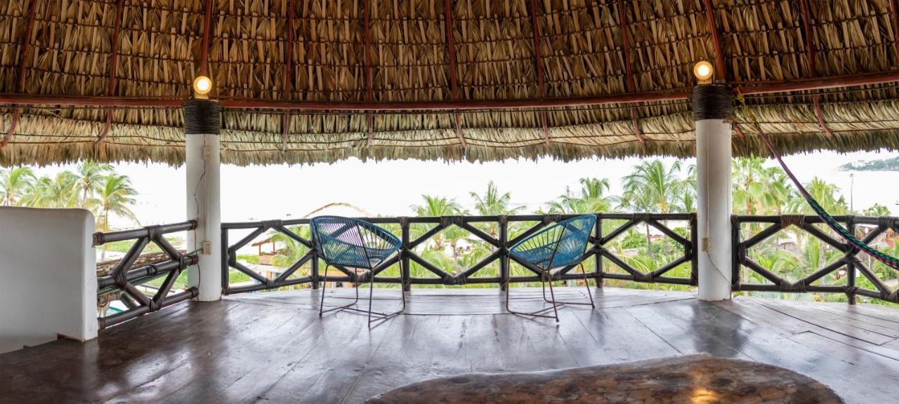 Hotel Bungalows Acuario Puerto Escondido  Bagian luar foto