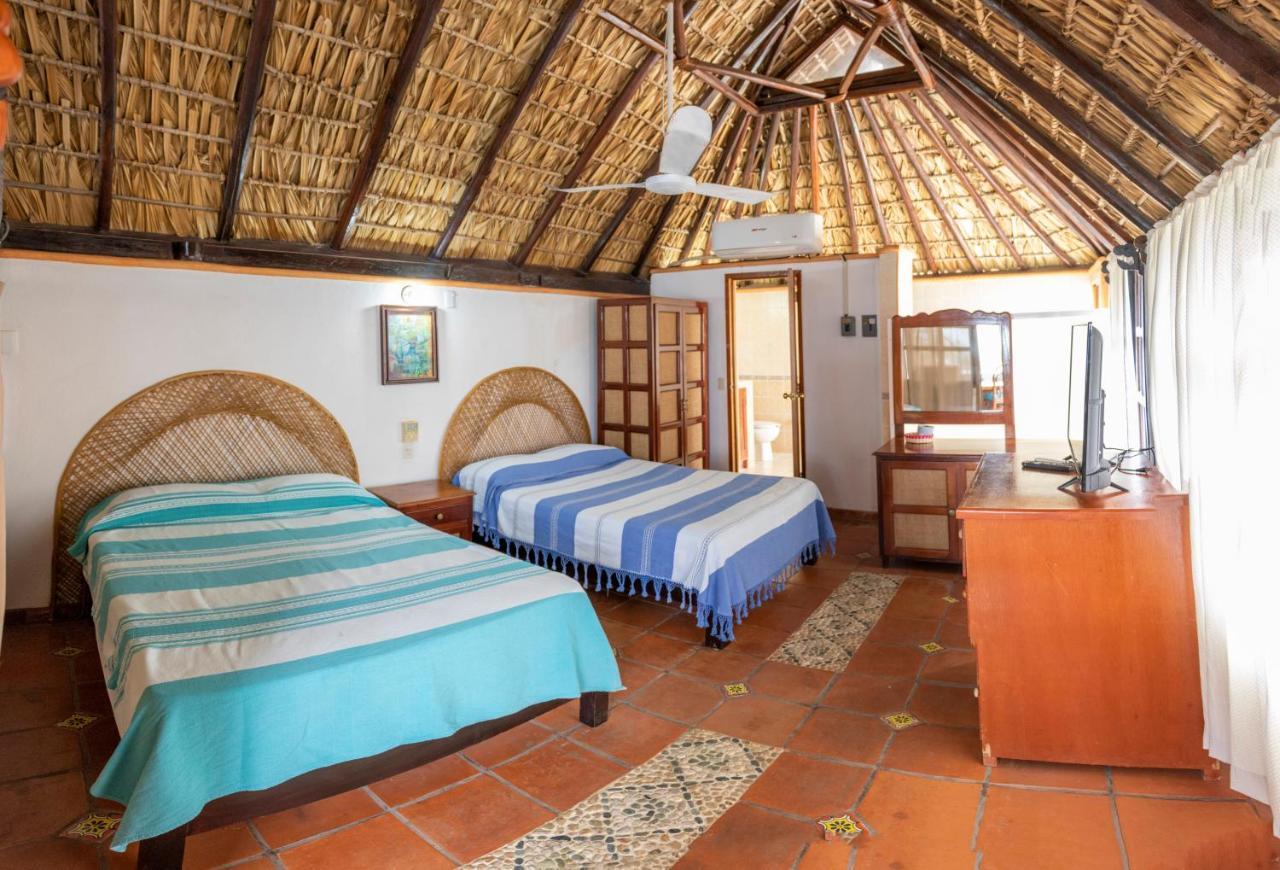Hotel Bungalows Acuario Puerto Escondido  Bagian luar foto
