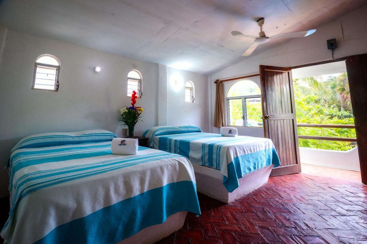 Hotel Bungalows Acuario Puerto Escondido  Bagian luar foto