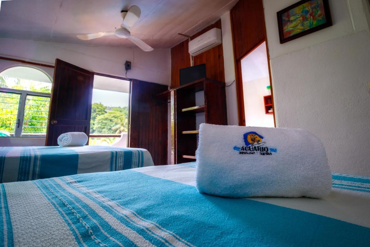 Hotel Bungalows Acuario Puerto Escondido  Bagian luar foto