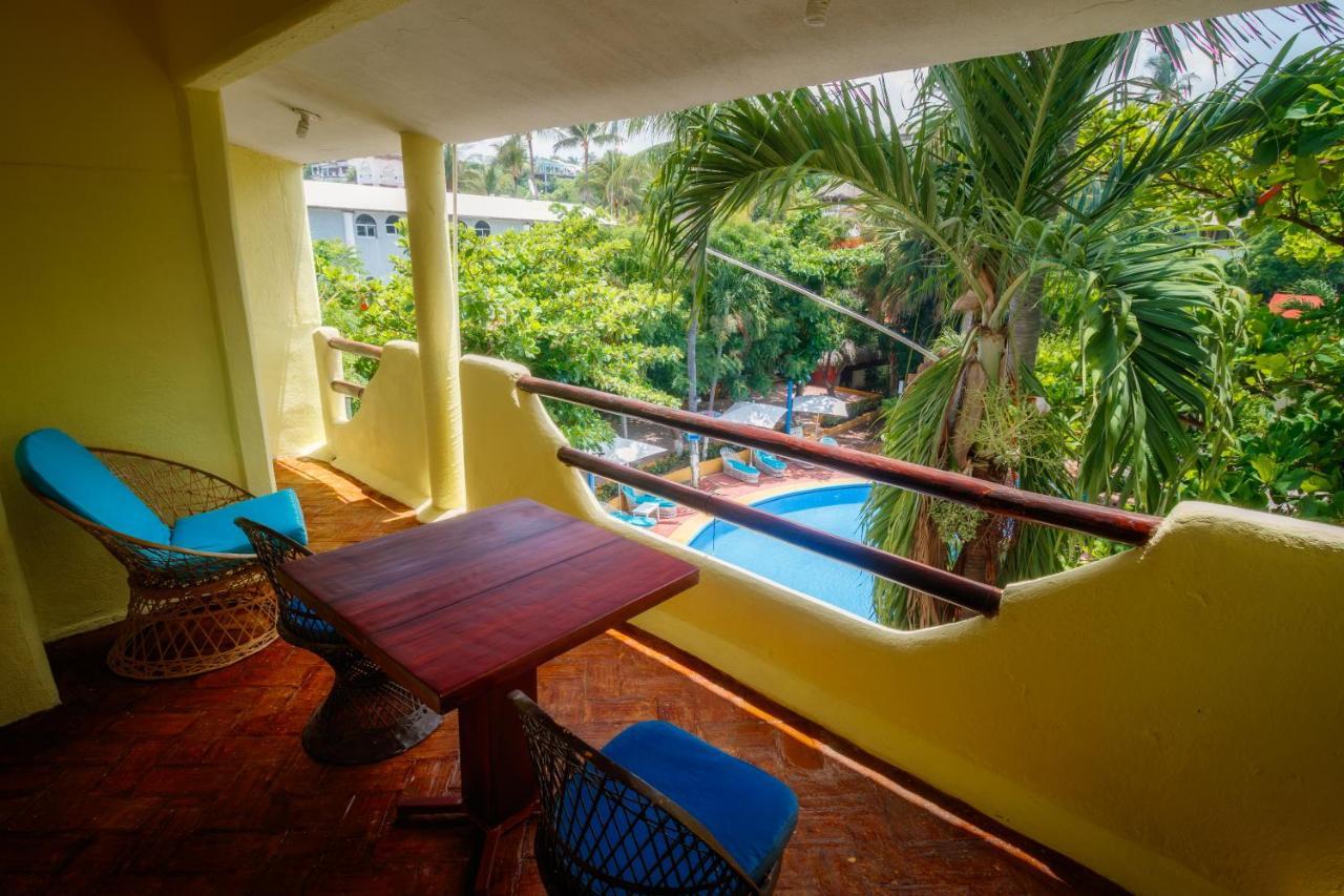 Hotel Bungalows Acuario Puerto Escondido  Bagian luar foto