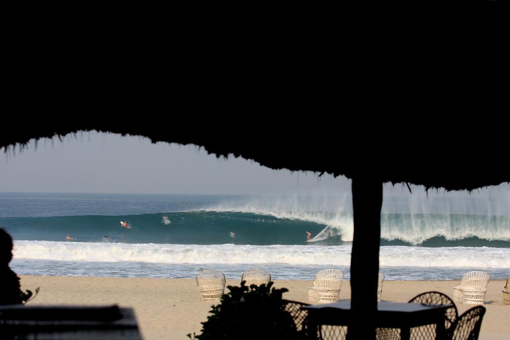 Hotel Bungalows Acuario Puerto Escondido  Bagian luar foto